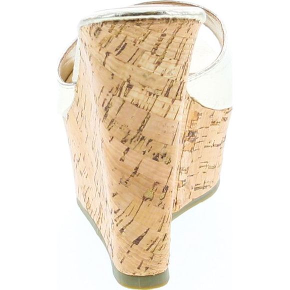 Fashion Focus Ardo-42 Gold Womens sandals 10 NEW - Picture 4 of 8